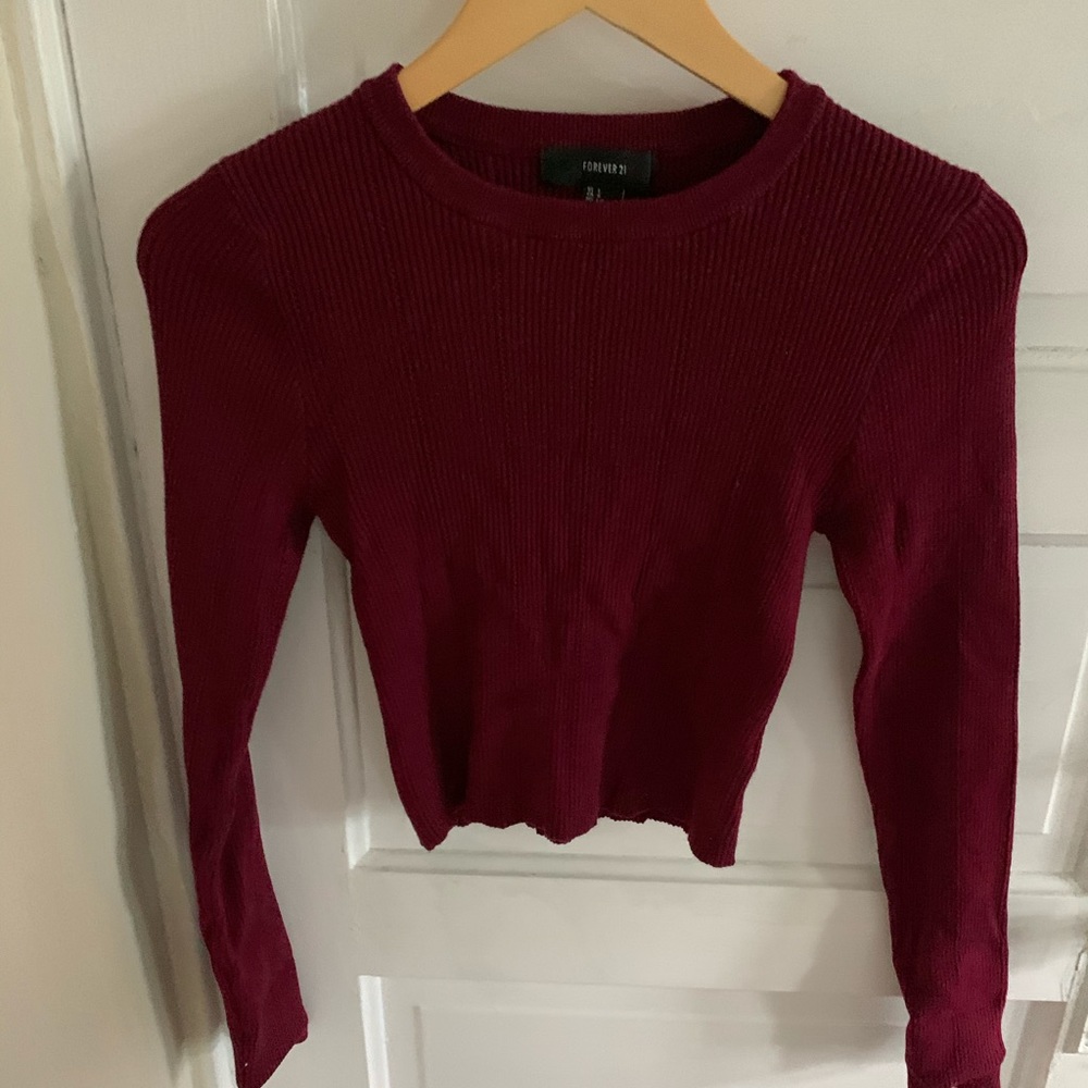Cropped sweater